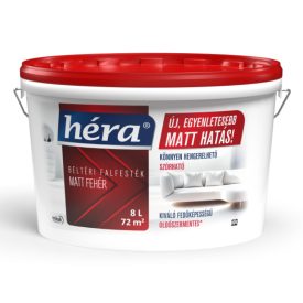 Héra beltéri falfesték fehér 8 L