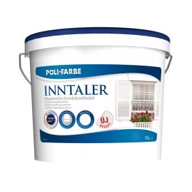 Poli-Farbe Inntaler homlokzatfesték fehér 15 liter
