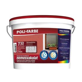 Poli-Farbe Policolor nemesvakolat gördülő fehér 25 kg