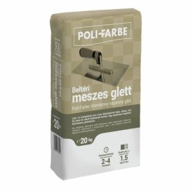 Poli-Farbe beltéri meszes glett