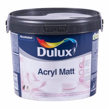 Dulux Acryl Matt beltéri falfesték fehér 3 l