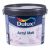 Dulux Acryl Matt beltéri falfesték fehér 3 l