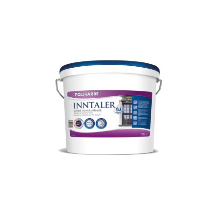  Poli-Farbe Inntaler szilikát beltéri falfesték fehér 8l.