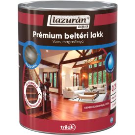 Lazurán Aqua Prémium beltéri lakk magasfényű 0,75 liter