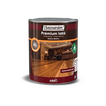 Trinát Natur Prémium lakk  0,75 liter magasfényű (régi Lazurán)