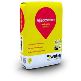 Weber estrich kül- és beltéri esztrich beton 40 kg